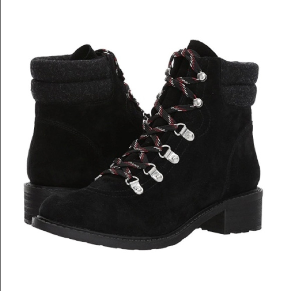 Sam Edelman Suede Lace Up Hiker Boot